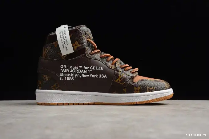 Air Jordan AJ1 Off-Louis x OW 1 AQ0818-158 0420